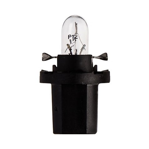 1 Lámpara Tablero 12V 1,2W 8,5d Negra