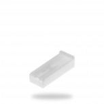 100 Conectores Hembra Blancos 1 Vía