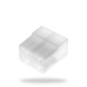 50 Conectores Hembra Blancos 4 Vías