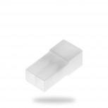 100 Conectores Macho Blancos 2 Vías