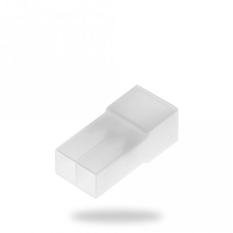 100 Conectores Macho Blancos 2 Vías