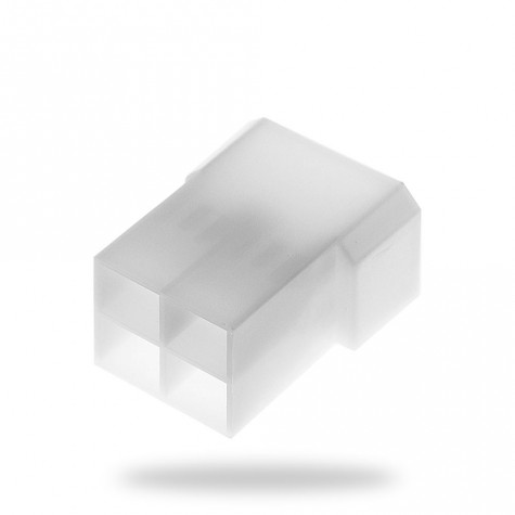 50 Conectores Macho Blancos 4 Vías