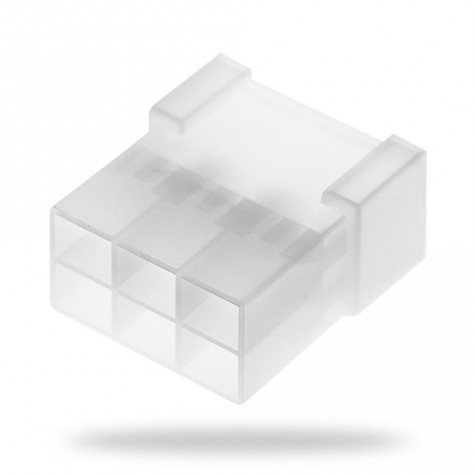 20 Conectores Macho Blancos 6 Vías
