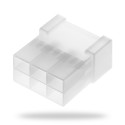 20 Conectores Macho Blancos 6 Vías