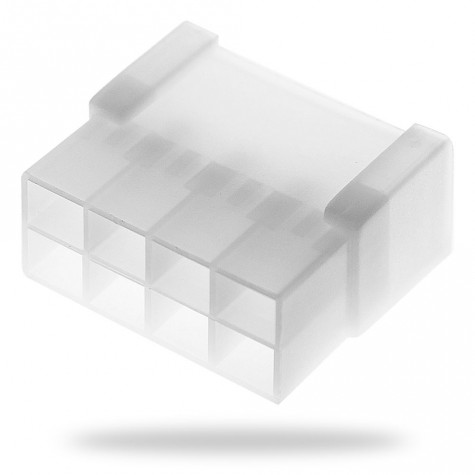 20 Conectores Macho Blancos 8 Vías