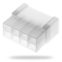 20 Conectores Macho Blancos 8 Vías