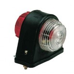 Piloto Anchura Blanco Rojo 94x76mm