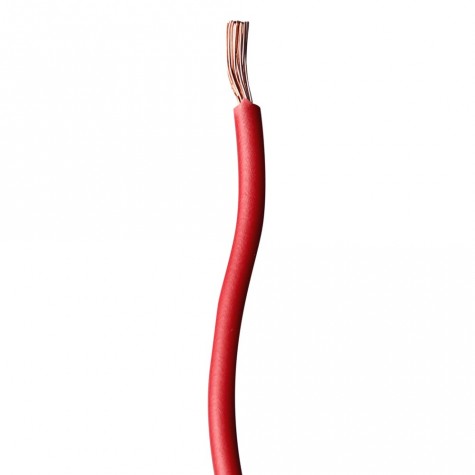 100m Cable Instalación Rojo 1mm2