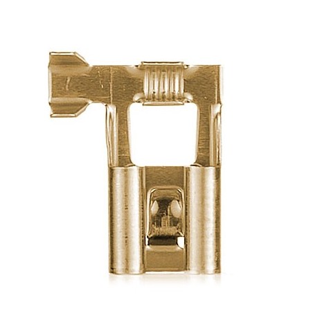 100 Faston Bandera Retén 8 Secc. 1.0-2.5