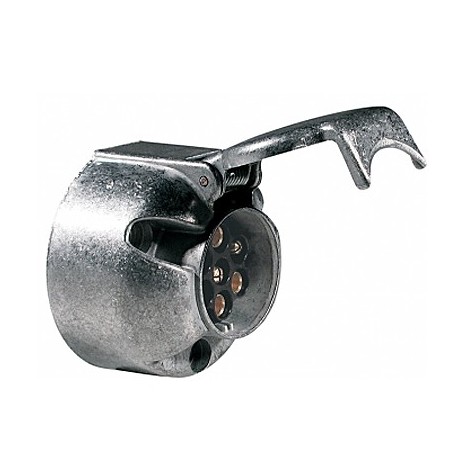 Base Aluminio Tornillos 12V 7 polos