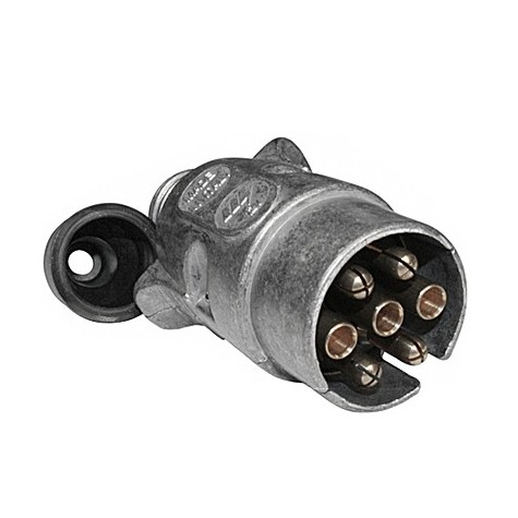 Clavija Aluminio Tornillos 12V 7P Tipo N