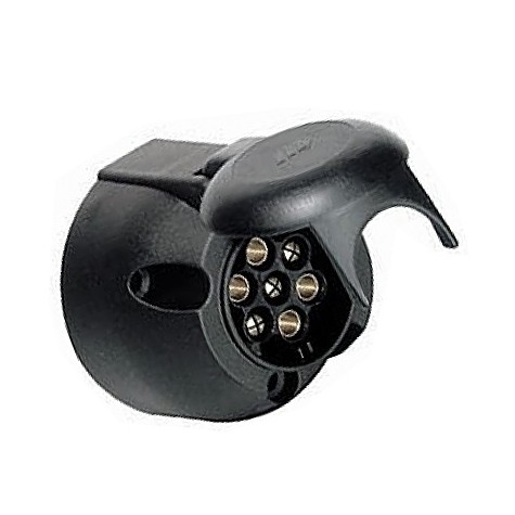 Base PVC Tornillos 12V 7P Tipo N