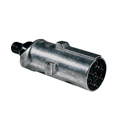 Clavija Aluminio Tornillos 24V 7Hembras