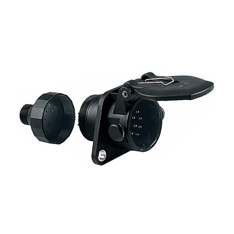 Base Tornillos 24V 15Polos para Cable Ø15.5mm