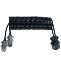 Adaptador Biespiral Clavija 15P a 2Clavij. 7P