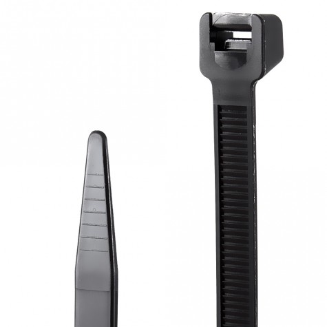 100 Bridas Sujetacables Poliamida 7,8x320